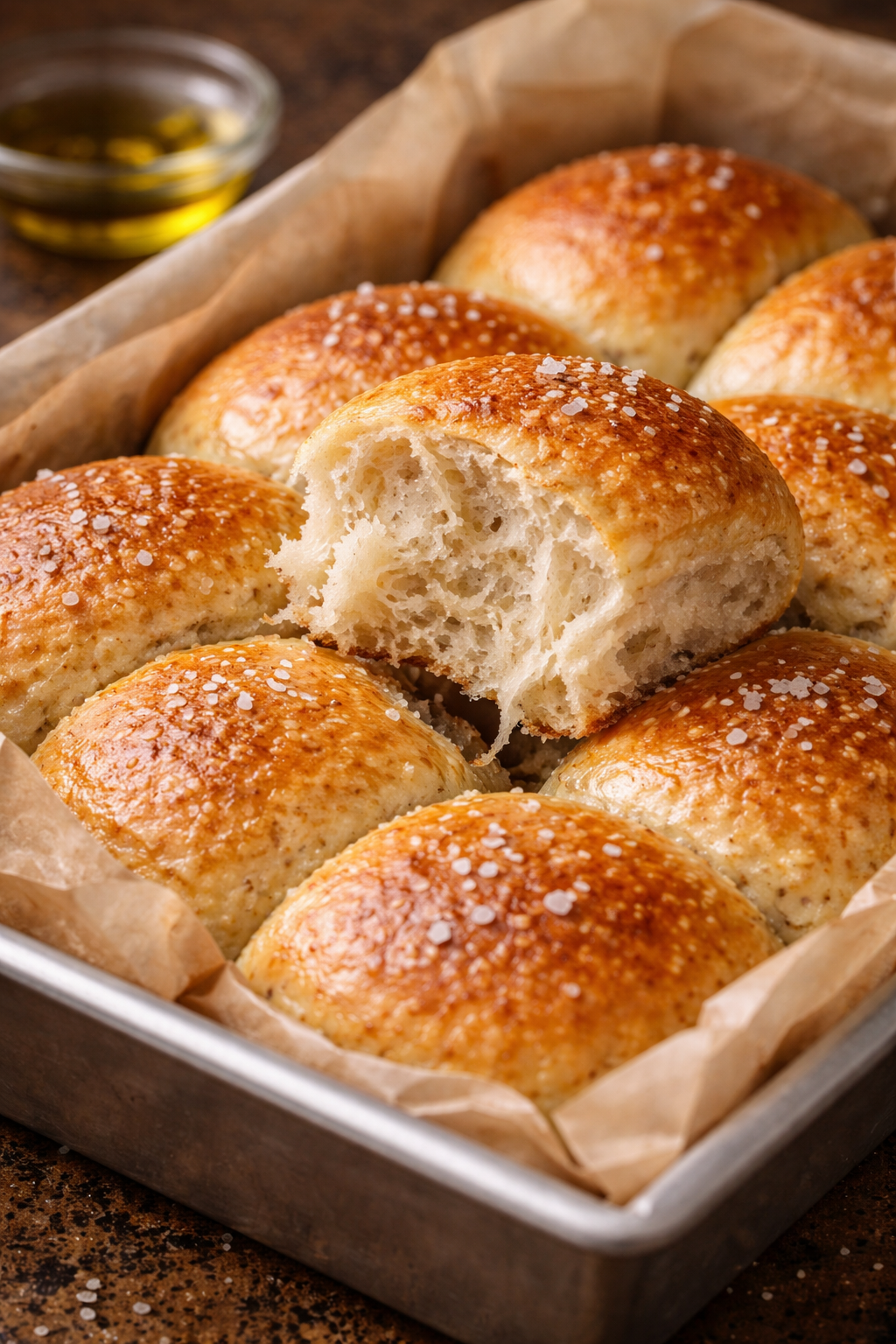 לחמניות עננים מתגמיש (כשרות לפסח)