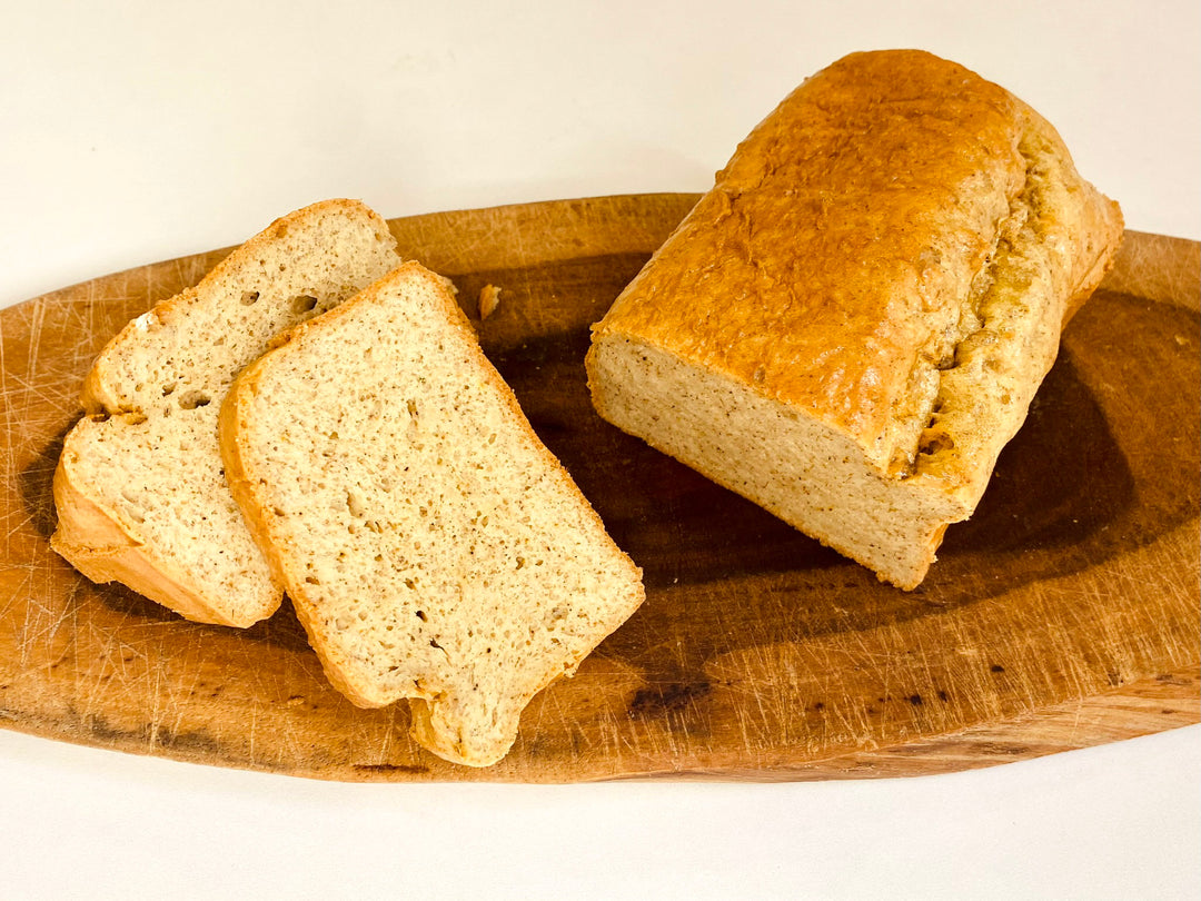 לחם דל פחמימות עם קמח אגוזי נמר - ללא גלוטן